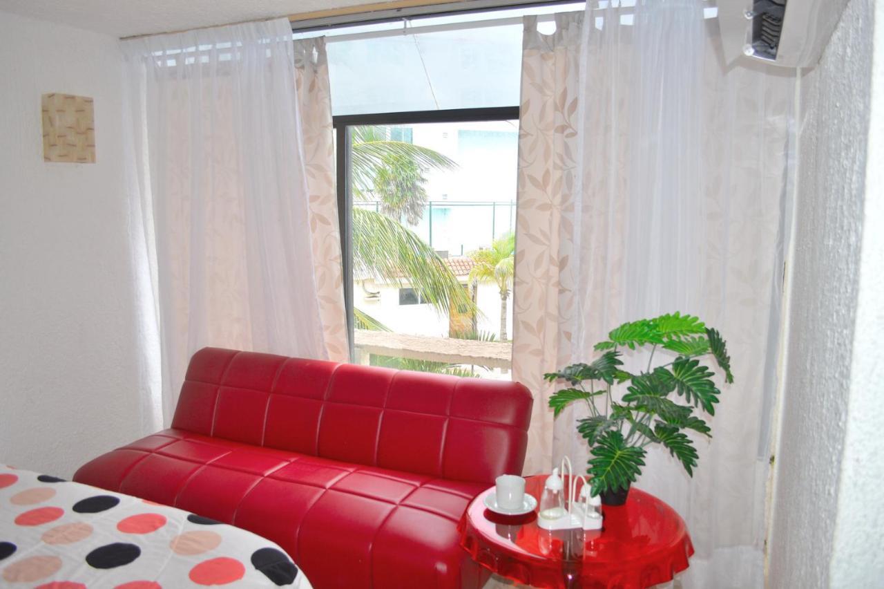 Preciosos Estudio Vista Al Mar O Jardin Cancún Zewnętrze zdjęcie