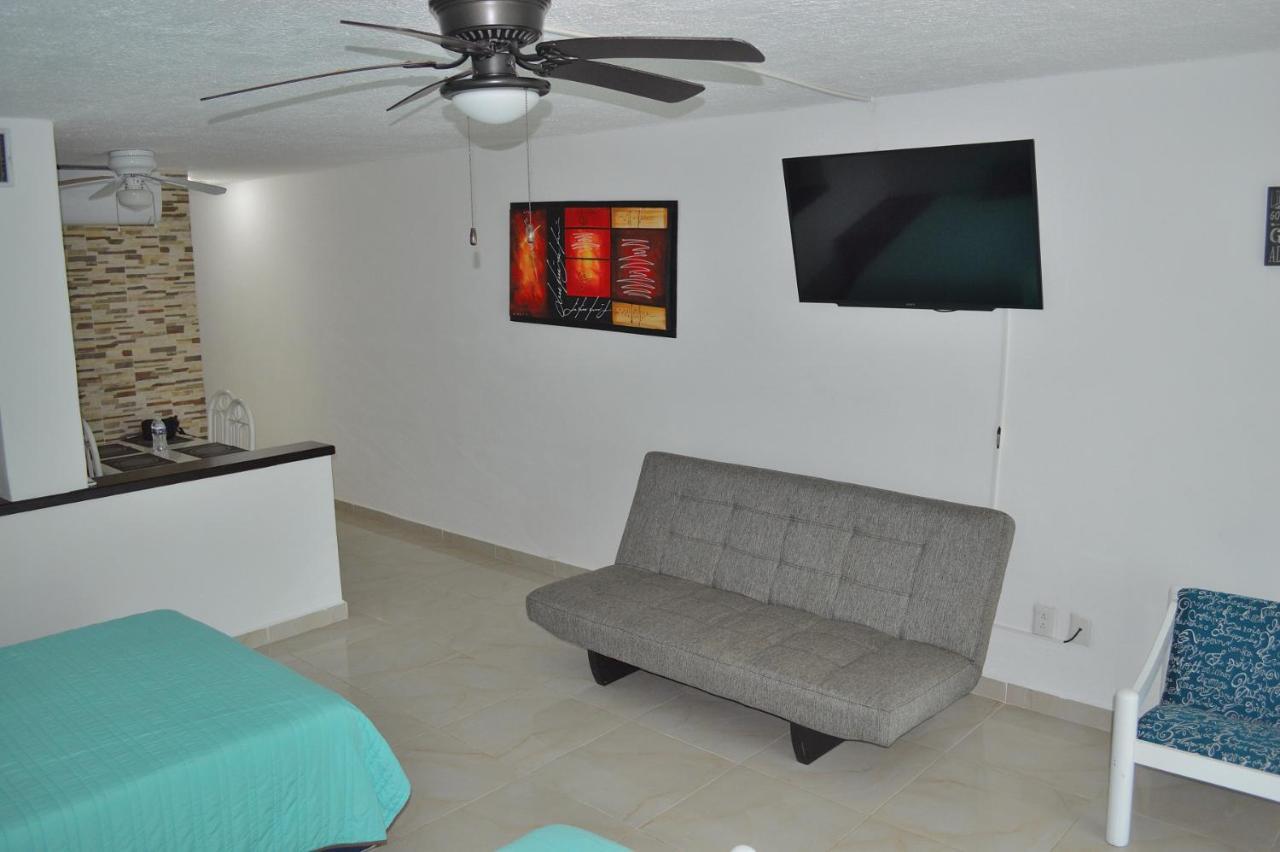 Preciosos Estudio Vista Al Mar O Jardin Cancún Zewnętrze zdjęcie