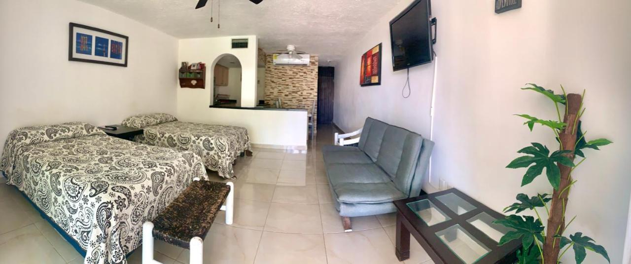 Preciosos Estudio Vista Al Mar O Jardin Cancún Zewnętrze zdjęcie