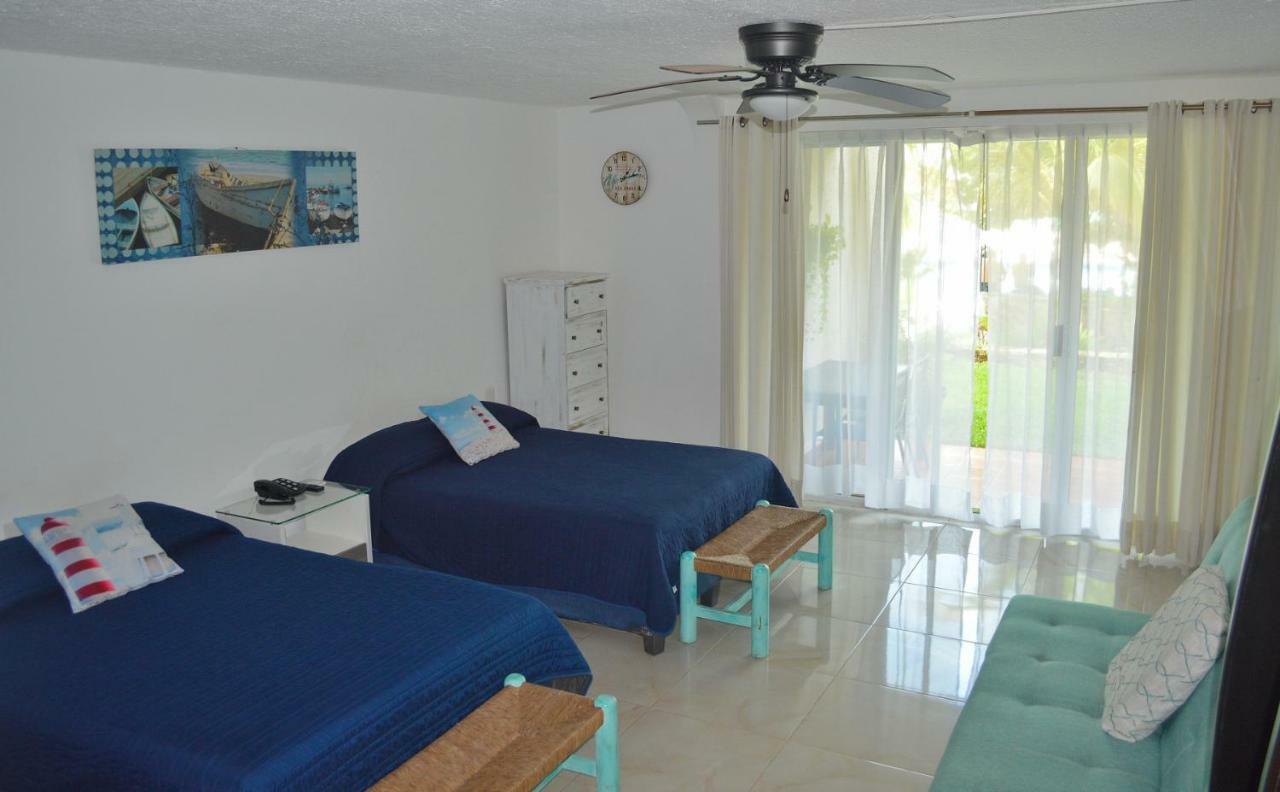 Preciosos Estudio Vista Al Mar O Jardin Cancún Zewnętrze zdjęcie