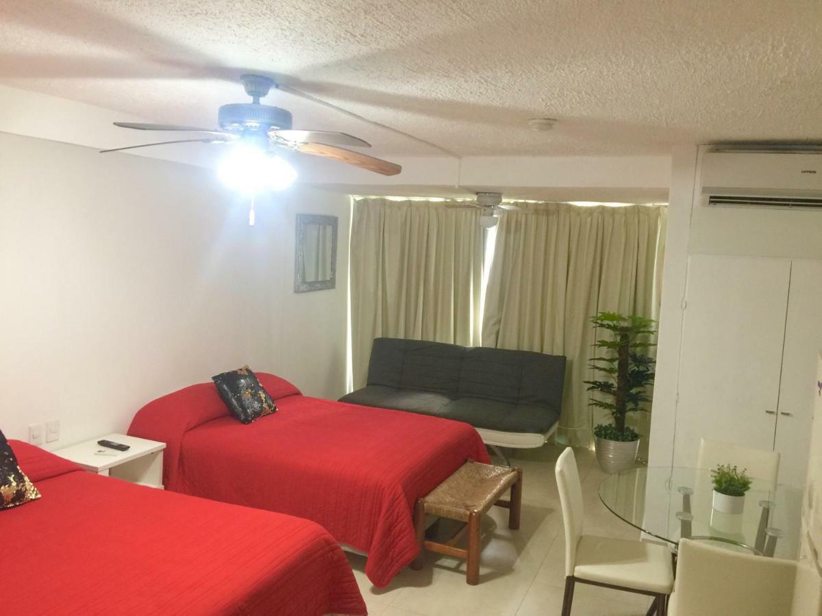 Preciosos Estudio Vista Al Mar O Jardin Cancún Zewnętrze zdjęcie